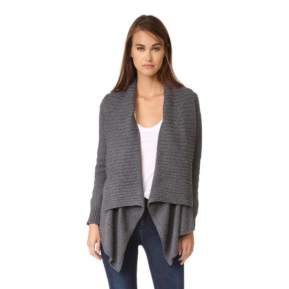 Soft Joie Sweaters - Soft Joie Vanhi Cardigan in Heather Charcoal